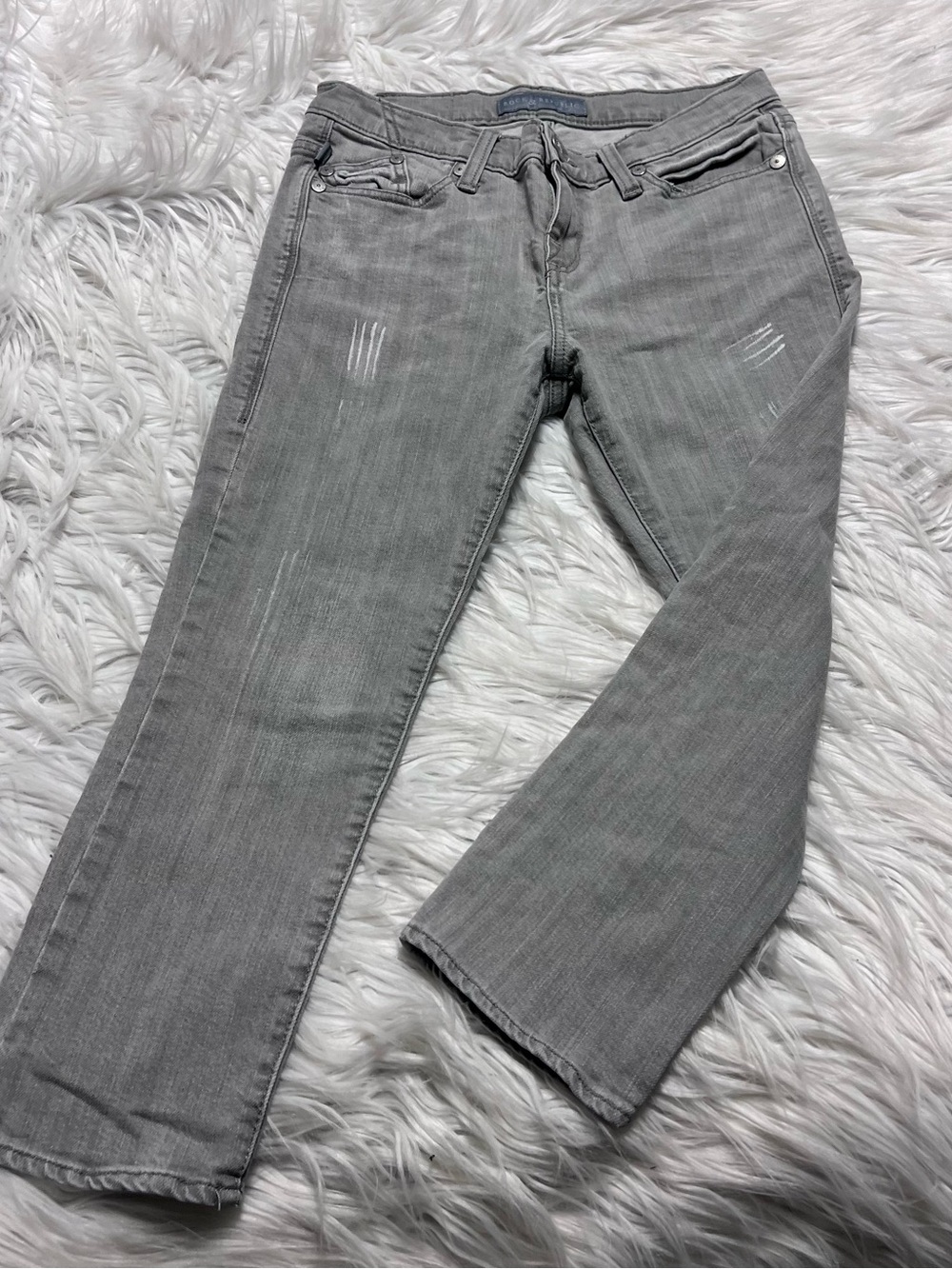 Rock & Republic Gray Boot-Cut Jeans